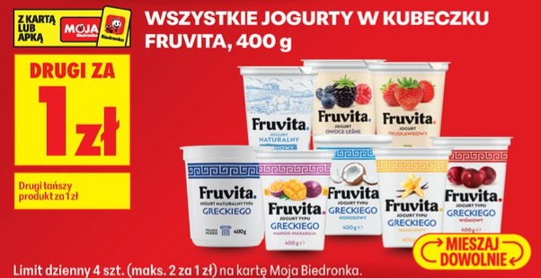 wszystkie jogurty w kubeczku