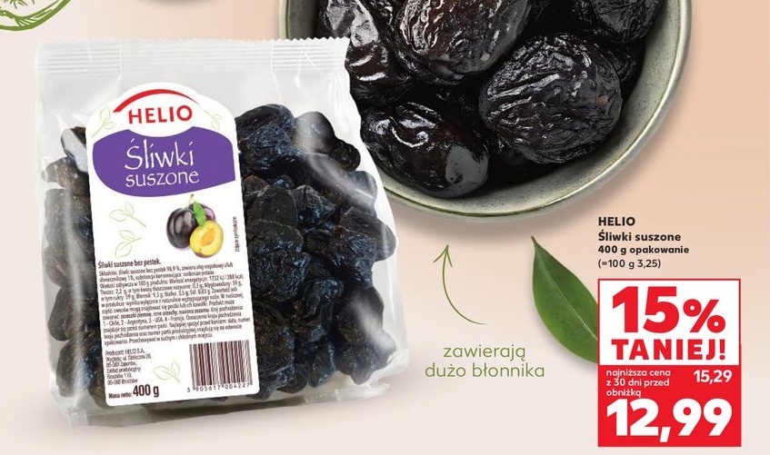 śliwki suszone
