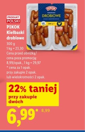 kiełbaski drobiowe