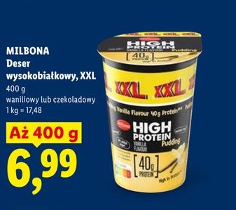 deser wysokobiałkowy