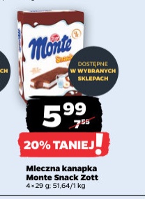 mleczna kanapka