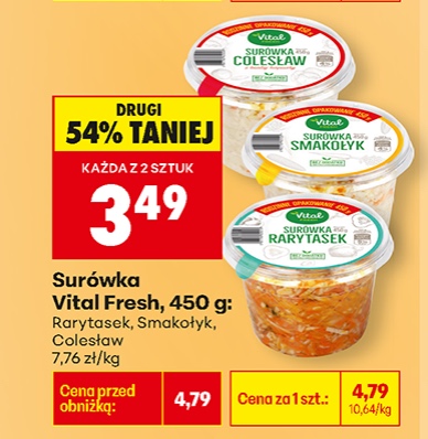 surówka rarytasek, smakotyk, coleslaw