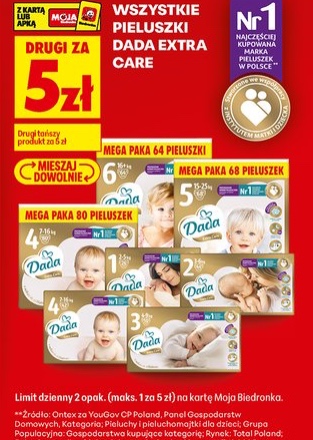 pieluszki Dada Extra Care