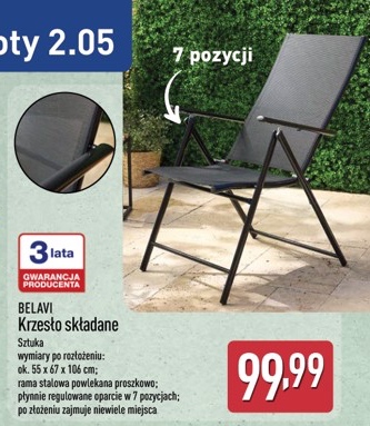 krzesło składane