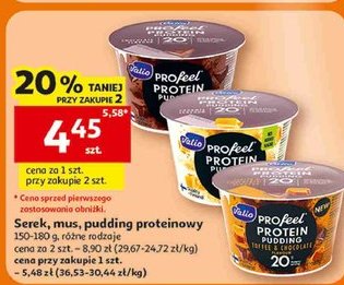 serek, mus, pudding proteinowy