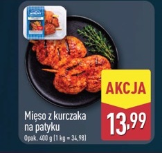 mięso z kurczaka na patyku