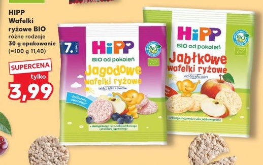 wafelki ryżowe BIO różne rodzaje