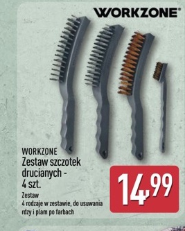 zestaw szczotek drucianych