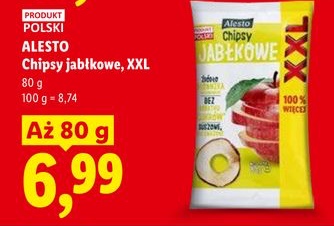 chipsy jabłkowe