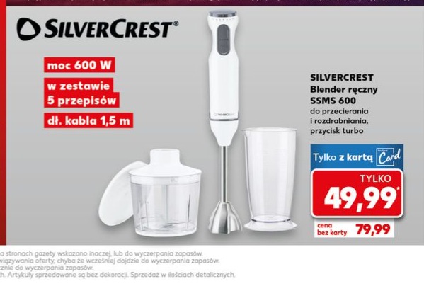 blender ręczny 600W