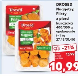 nuggetsy, filety z piersi kurczaka klasyczne