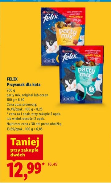 przysmak dla kota party mix