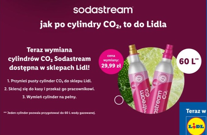 wymiana cylindra CO2