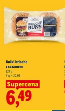 bułki brioche z sezamem