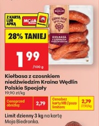 kiełbasa z czosnkiem niedźwiedzim