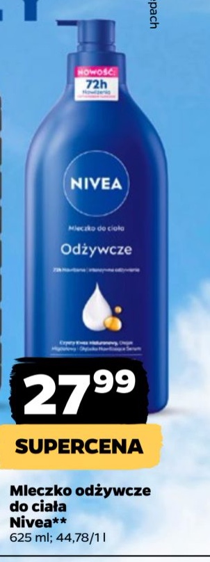 mleczko odżywcze do ciała