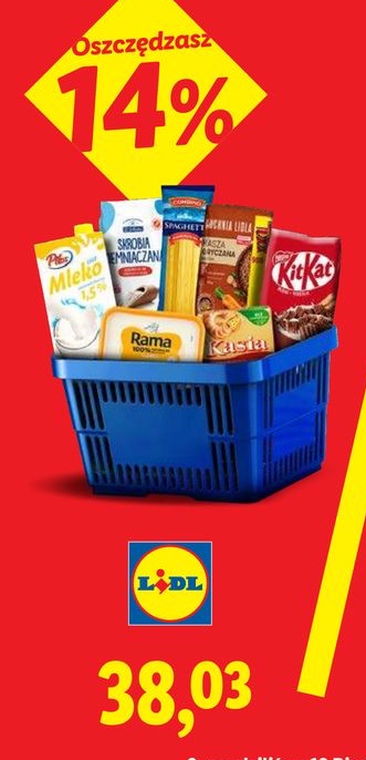 zestaw produktów spożywczych