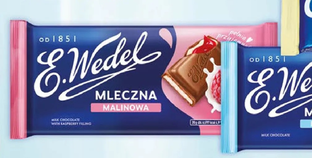 czekolada mleczna malinowa