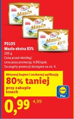 masło ekstra 83%