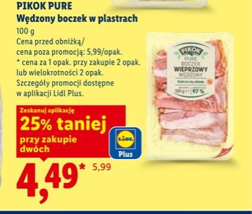 boczek wędzony w plastrach