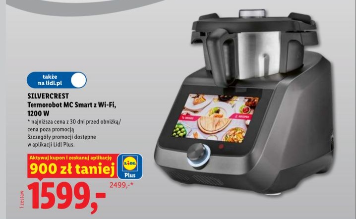 termorobot MC Smart z Wi-Fi, 1200 W