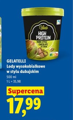 lody wysokobiałkowe w stylu dubajskim