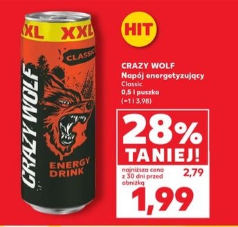 napój energetyzujący