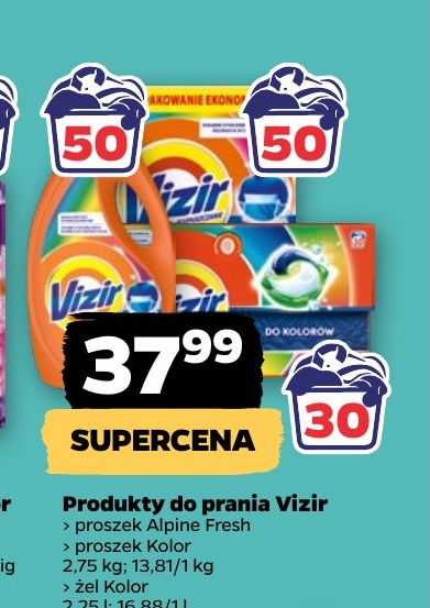 produkty do prania