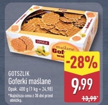 goferki maślane