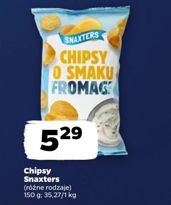 chipsy o smaku serowym