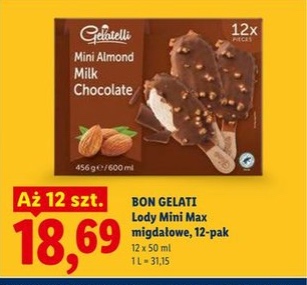 lody Mini Max migdałowe