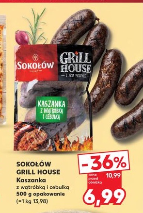kaszanka z wątróbką i cebulką