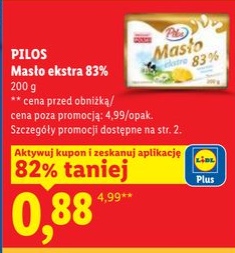 masło ekstra 83%