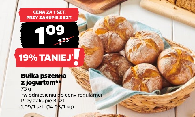 bułka pszenna z jogurtem