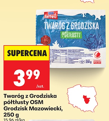 twaróg z Grodziska półtłusty