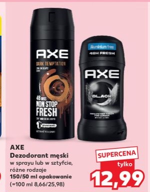 dezodorant męski spray lub sztyft