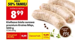 kiełbasa biała surowa premium select