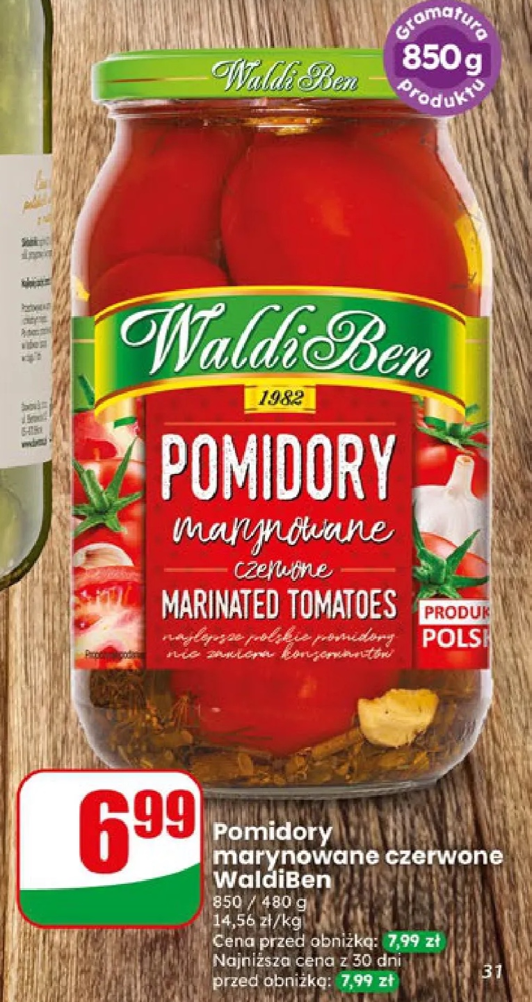 pomidory marynowane czerwone