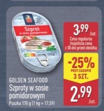 szprot w sosie pomidorowym