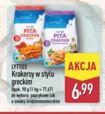 krakersy w stylu greckim