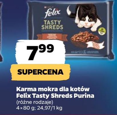 karma mokra dla kotów Tasty Shreds