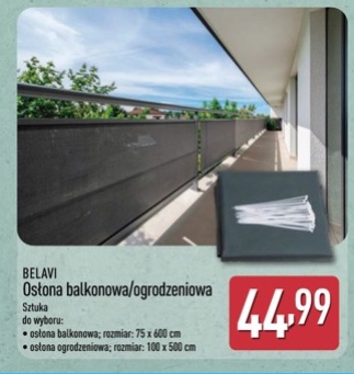osłona balkonowa/ogrodzeniowa