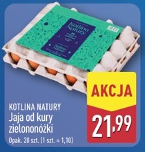 jaja od kury zielononóżki