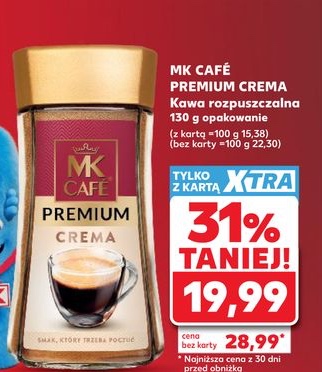 kawa rozpuszczalna premium crema