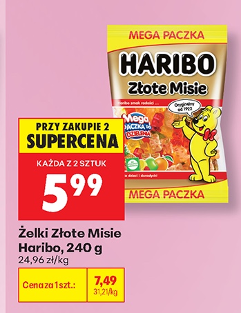 żelki misie