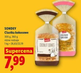 ciastka kokosowe