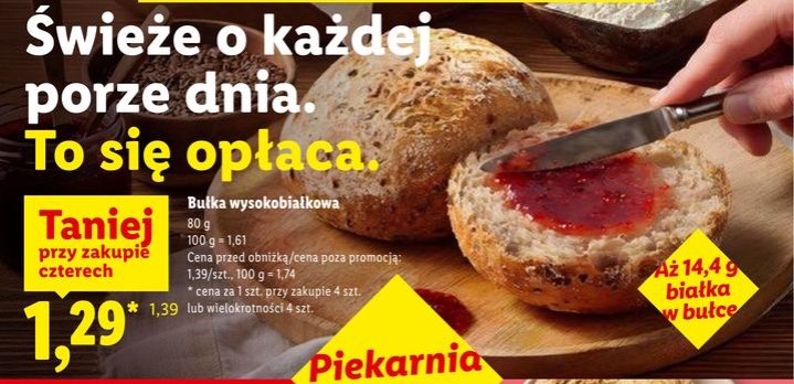 bułka wysokobiałkowa
