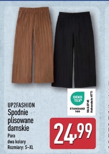 spodnie plisowane damskie