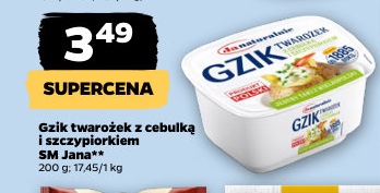 gzik twarożek z cebulką i szczypiorkiem