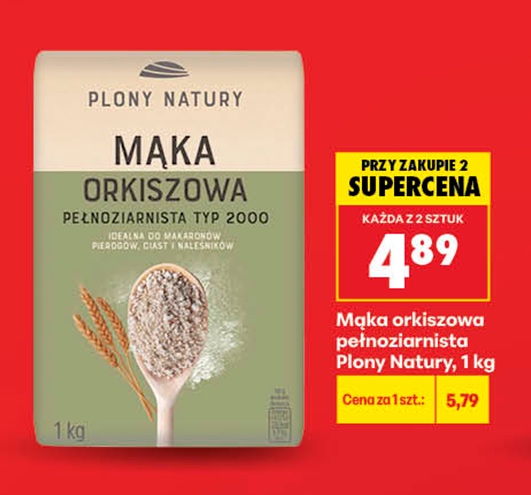 mąka orkiszowa pełnoziarnista